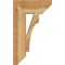 Ekena Millwork Westlake Slat Rough Sawn Bracket, Western Red Cedar, 6"W x 18"D x 30"H BKT06X18X30WTL06RWR - alternate 4